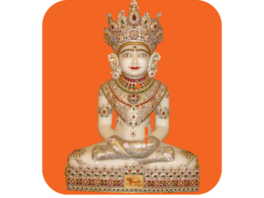 Silver Angi Mukut for Jain Gods – Tradition, Devotion & Elegance