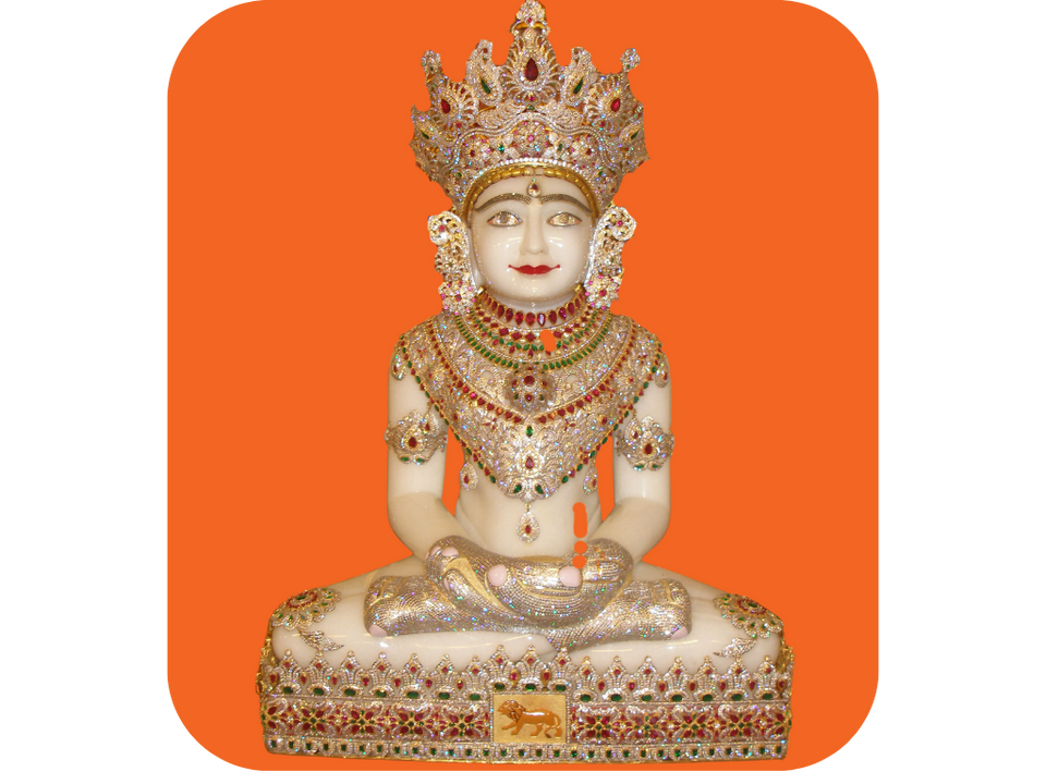 Silver Angi Mukut for Jain Gods – Tradition, Devotion & Elegance